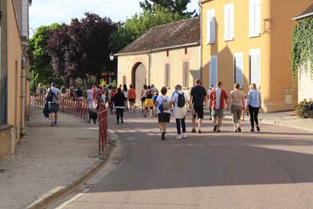 Dimanche 11 septembre 2016, l'Association Carisey Loisirs Sports a organisé une marche