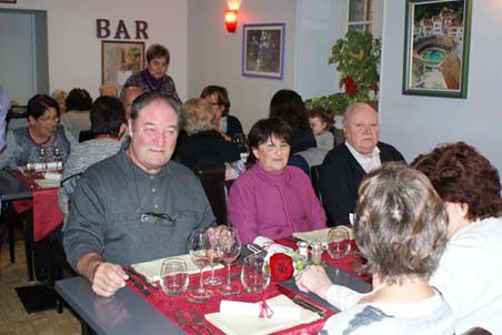 Dimanche 18 décembre, Le traditionnel repas des aînés