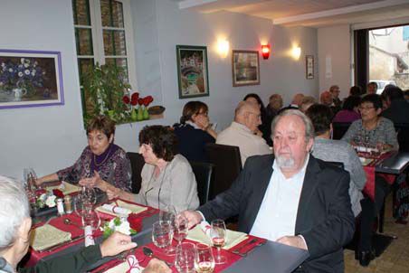 Dimanche 18 décembre, Le traditionnel repas des aînés