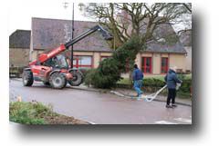 Samedi 16 décembre, Décoration du sapin de Noël de Carisey