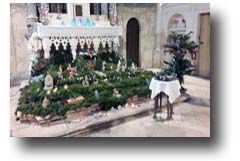 Crèche de Noël et illumination de la mairie de Carisey