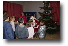 Mercredi 27 décembre, Père Noël pour les enfants de Carisey