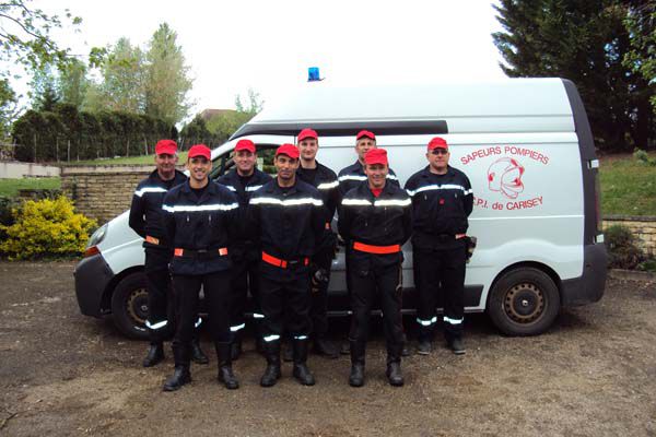 Présentation des Pompiers du CPI de Carisey