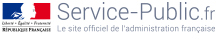 Logo officiel service public